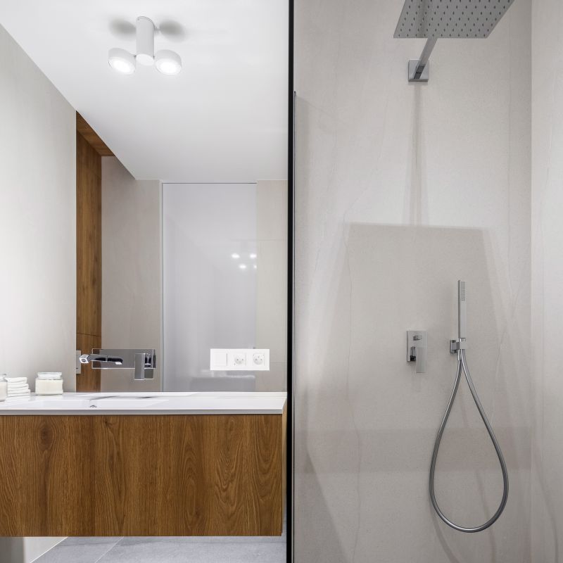Contemporary Shower Setup